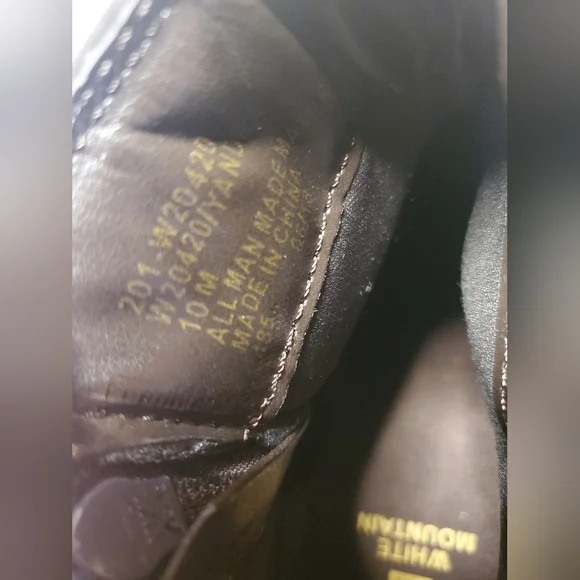 White mountain Yandra Brown Suede Smooth Buckled Western Boho Booties Size 10 - Picture 8 of 9